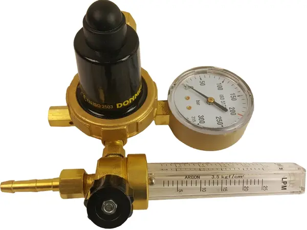 Редуктор для вуглекислоти та аргону з ротаметром RAr/CO-200-2 DM (експортне виконання)