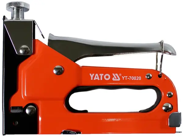 Степлер універсальний Yato 3-в-1 (скоба, кабель, цвях)