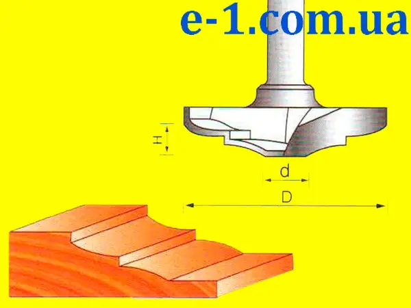 Глобус 2402 D50 фреза горизонтальная фигирейная