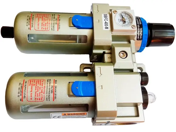 Блок підготовки повітря Air Pro 1/4" з регулятором та лубрикатором