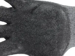Рабочие трикотажные перчатки со вспененным латексом 10''