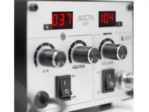 Цифрова термоповітряна паяльна станція Accta 401