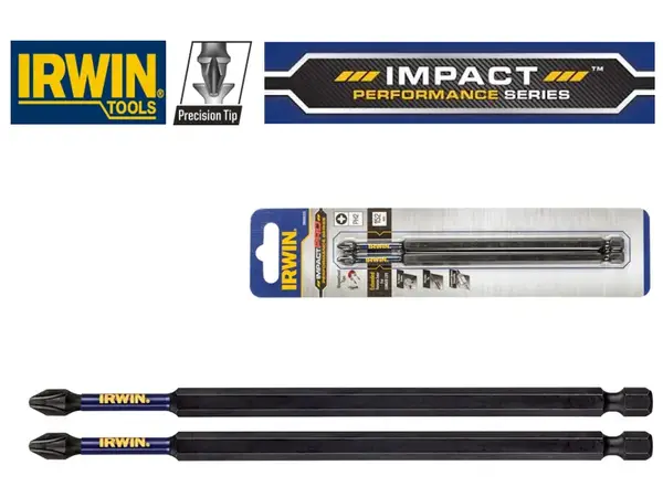 Биты ударные PH2х152мм Irwin IMPACT PRO
