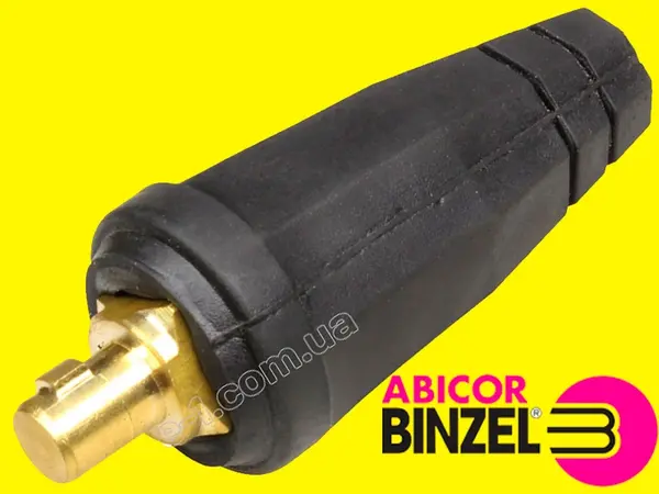 Штекер зварювальний 9 мм (10-25) Abicor Binzel (Німеччина)