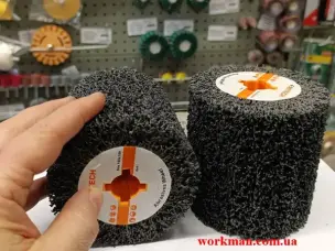 Валик для зняття фарби та іржі (кораловий) WorkMan CS-P40