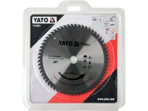 Диск з напайками для міні циркулярки 185x20x60зубов Yato