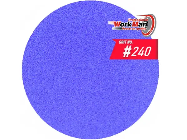 Круг для шлифовки грунта WorkMan Ceramic 150 мм P240
