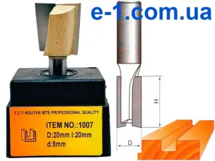 Глобус фреза по дереву 1007 D20 d8