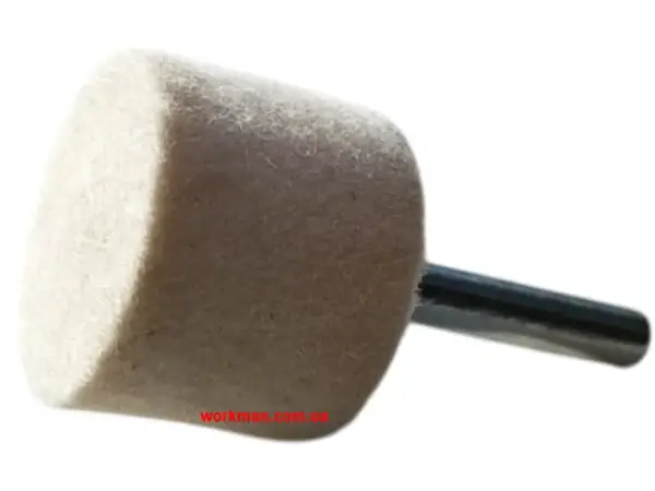 Повстяна насадка на дриль WorkMan Felt 30х25 мм