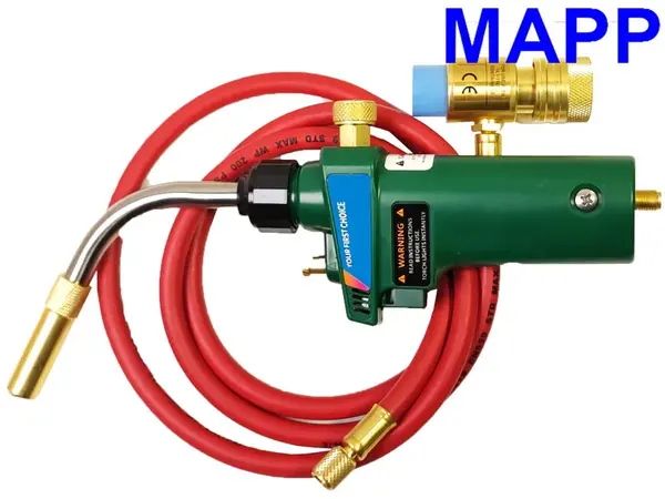 Лучшая газовая горелка для MAPP газа со шлангом