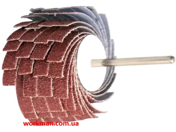 Пелюсткова насадка на гравер WorkMan Flap-40х22