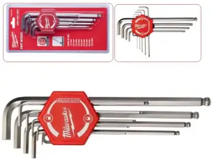 Набор шестигранников Milwaukee HEX 1.5-10 мм с шаром (9 шт)