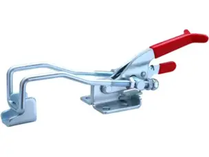 Тяговий притиск-засувка з вигнутою скобою WorkMan GH-431 318кг