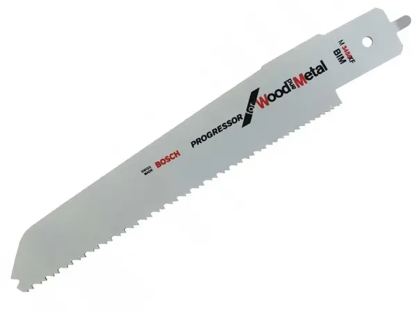 Шабельне полотно Bosch по металу та дереву з цвяхами 235мм