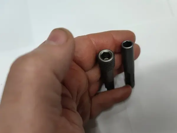 Перехідник перфоратор біта (набір 2шт) SDS+ 1/4" Cr-Mo 60мм