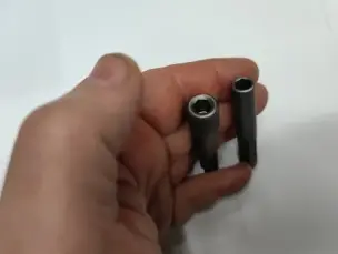 Перехідник перфоратор біта (набір 2шт) SDS+ 1/4" Cr-Mo 60мм