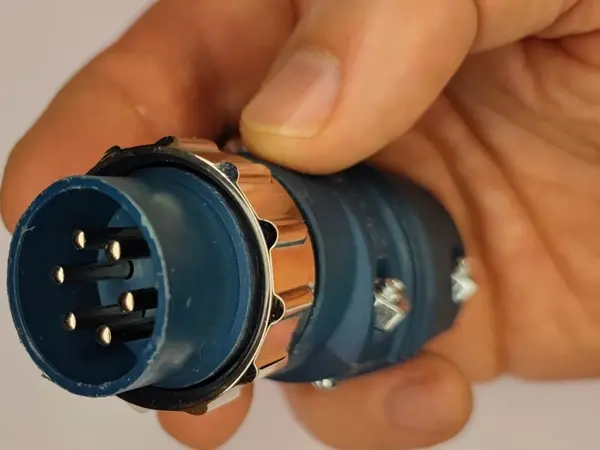 Разъем управления 6 pin Panasonic штекер кабельный