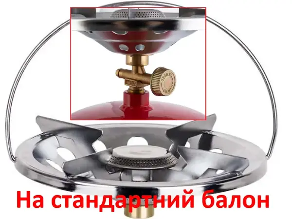Газова конфорка W21,8 на стандартний туристичний балон