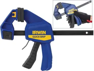 Струбцина Irwin Quick-Grip 150мм, 136кг (середньої потужності)