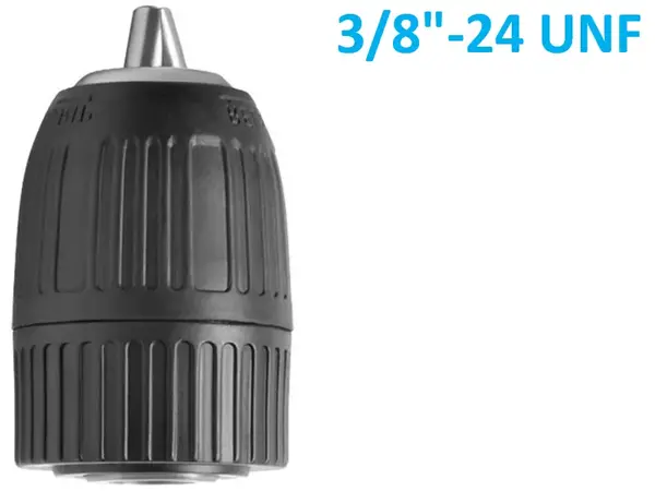 Патрон для дрели быстрозажимной 3/8"-24 UNF 1-10мм