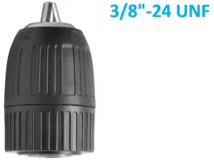 Патрон для дрели быстрозажимной 3/8"-24 UNF 1-10мм