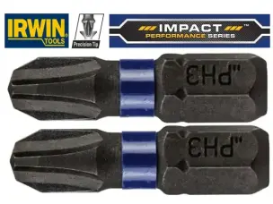 Биты ударные PH3х25мм Irwin IMPACT PRO