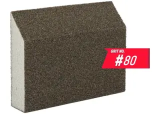Шліфувальна губка-трапеція WorkMan Block P80 (груба шліфовка)