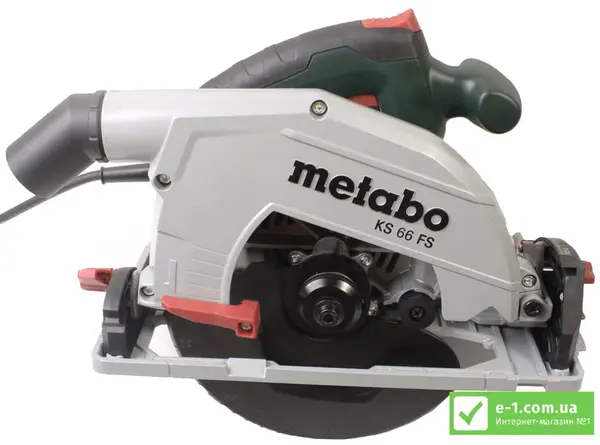 Дисковая погружная пила Metabo KS 66 FS (190 мм, 1500 Вт)