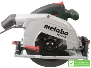 Дисковая погружная пила Metabo KS 66 FS (190 мм, 1500 Вт)