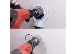 Насадка для збору пилу пилососом при свердлінні FixDuster 82