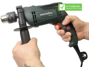 Ударная дрель Metabo SBE 650 (650 Вт) с зубчатовенцовым патроном