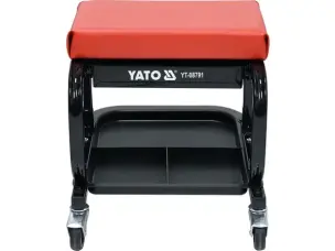 Табурет на колесах для СТО Yato YT-08791