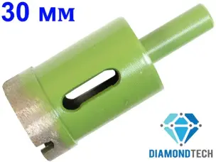 Коронка по керамограніту 30 мм спечений алмаз DiamondTech