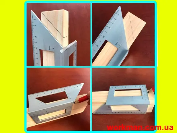 Японський столярний кутник 3D