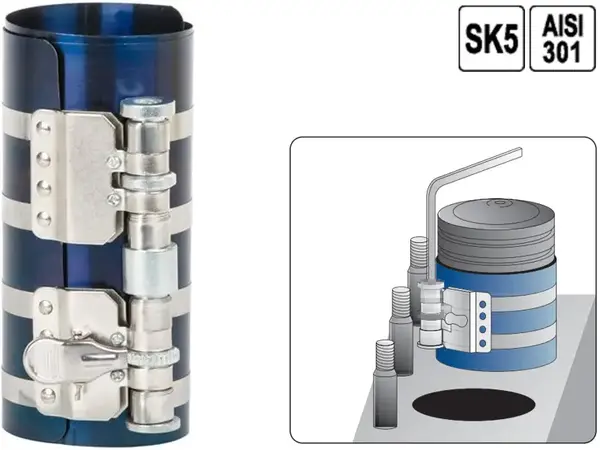 Обжимка поршневых колец SK5 90-175мм