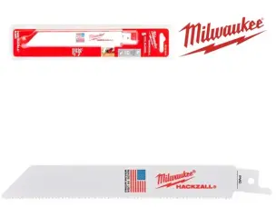 Биметаллическое полотно Milwaukee 150 мм по дереву с гвоздями