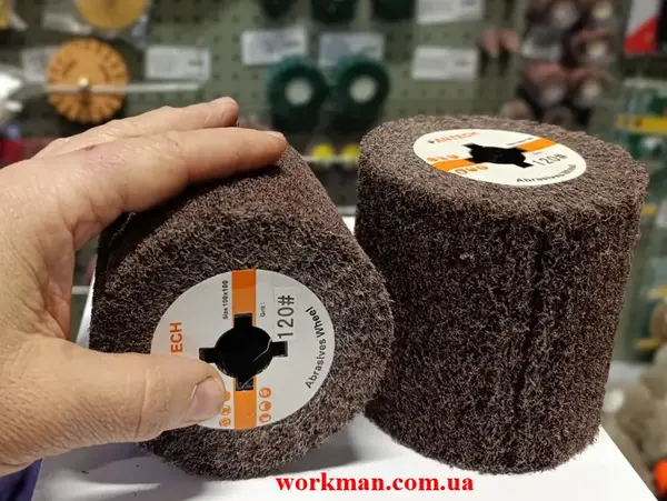 Шлифовальный валик Скотч Брайт WorkMan NW-P120
