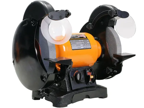 Точильний верстат Workman TLG200VL, 200 мм, з регулюванням обертів