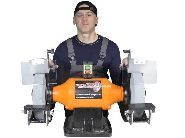 Точильный станок WorkMan CH300 300 мм промышленный