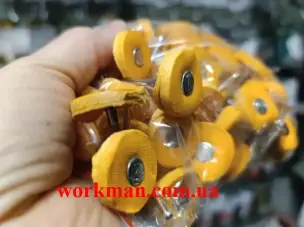Насадки для полировки (ткань жесткая) WorkMan Y-25 100шт