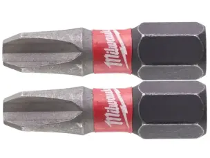 Усиленная ударная бита Milwaukee Shockwave PH3 x 25 мм (2 шт.)