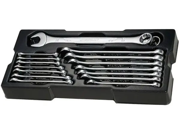 Ключи комбинированные в ложементе Stanley 6-24мм