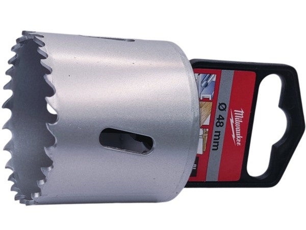 Коронка біметалева Milwaukee 48 мм (сталь, дерево, пластик)