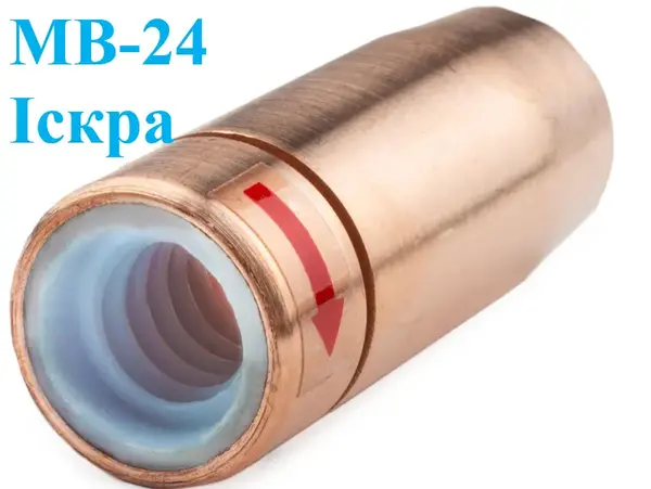 Сопло резьбовое для горелки MB-24 с фторопластом