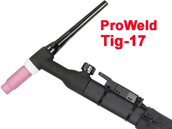Аргоновая горелка W-17V (гайка М16х1,5)