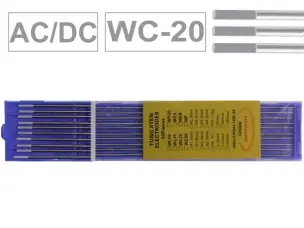 Вольфрамовый электрод WC-20 2,0 мм (серый) AC/DC Универсальный