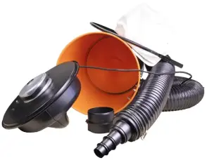 Стружкоотсос (пылесос для стружки) WorkMan DC-D стальной бак 50л
