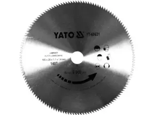 Пильний диск по ламінату Yato 185х20х140Т