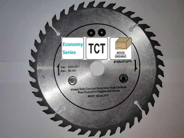 Пильный диск по дереву Economy 185х40Тх20мм