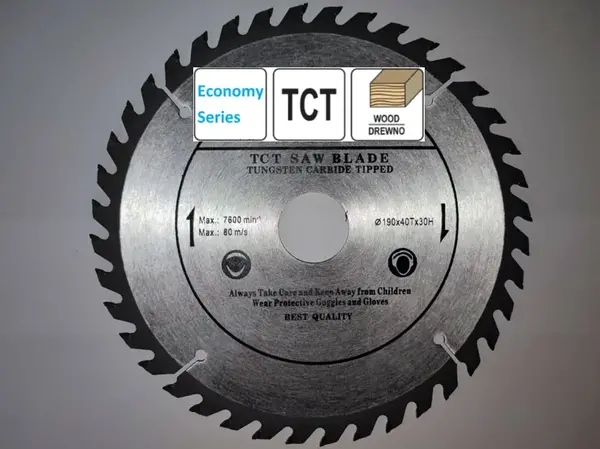 Пильный диск по дереву Economy 190х40Тх30мм